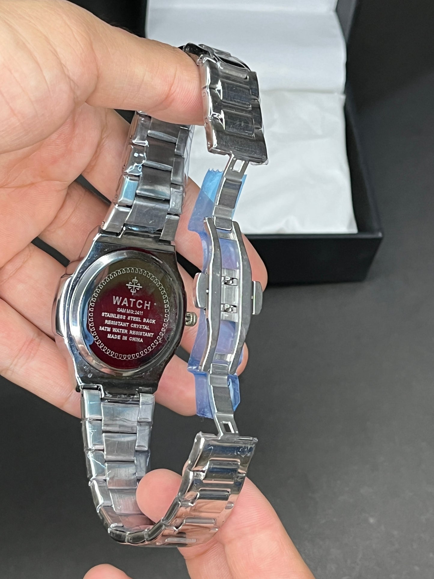 Patek Philippe - Date | Silver Chain | Silver Dial
